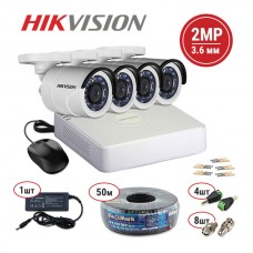 Hikvision TVI 4 out Hikvision TVI 4 out